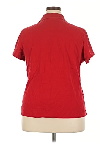 St. John's Bay Short Sleeve Blouse (view 2)