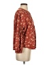 Lucky Brand Red 3/4 Sleeve Blouse Size S - photo 4
