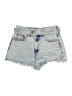 Dear John 100% Cotton Blue Denim Shorts Size 27 waist - photo 1
