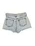 Dear John 100% Cotton Blue Denim Shorts Size 27 waist - photo 2