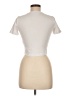 Zara Ivory Short Sleeve Turtleneck Size M - photo 2