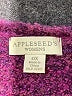 Appleseeds Tweed Purple Cardigan Size 0X - photo 7