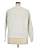 Time and Tru 100% Polyester Solid White Pullover Sweater Size 22 - photo 2