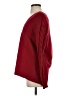 CAbi 100% Cotton Chevron-herringbone Red Pullover Sweater Size XS - photo 5