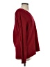 CAbi 100% Cotton Chevron-herringbone Red Pullover Sweater Size XS - photo 4