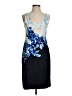 Maeve Graphic Blue Cocktail Dress Size 4 (petite) - photo 1