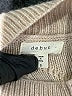 Debut Tan Sweater Vest Size S - photo 7