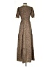 Unbranded 100% Polyester Animal Print Brown Casual Dress Size XS - photo 2