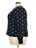 Roz & Ali Polka Dots Blue Pullover Sweater Size 3X - photo 5