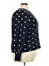 Roz & Ali Polka Dots Blue Pullover Sweater Size 3X - photo 4