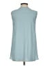 Ann Taylor 100% Polyester Teal Sleeveless Blouse Size XS - photo 2