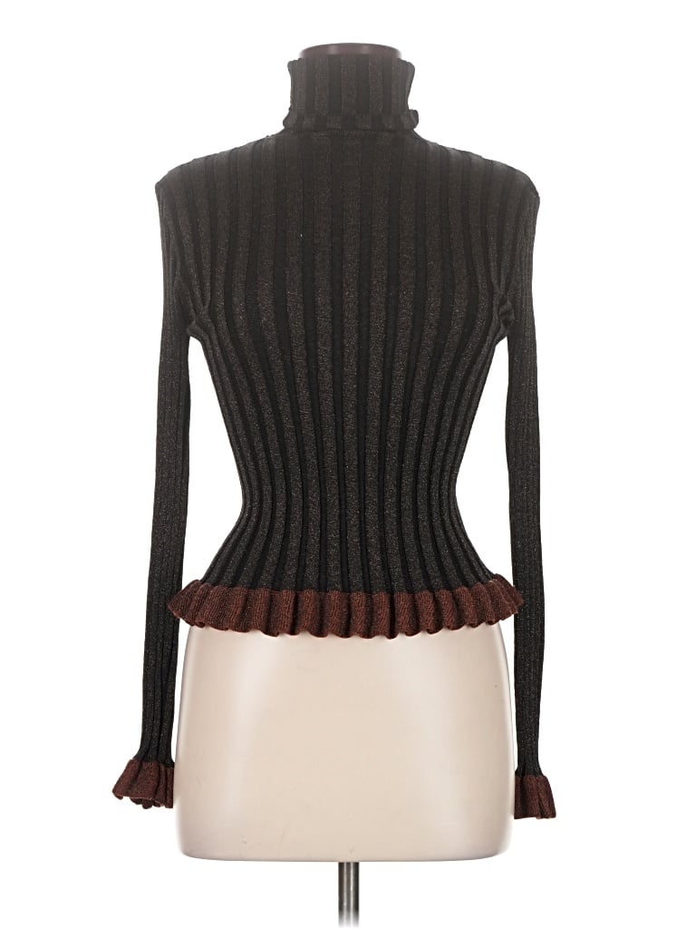 Pre-owned Zara Turtleneck Sweater In Brown
