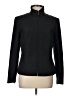 Casual Corner 100% Polyester Houndstooth Black Jacket Size 12 - photo 1