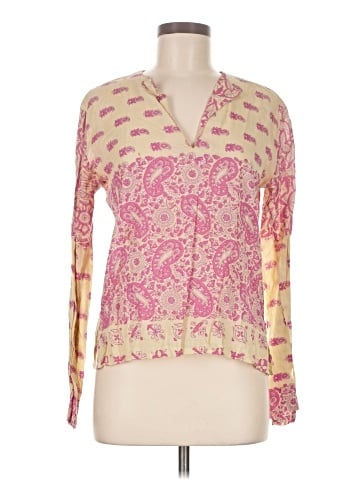 Antik Batik Long Sleeve Blouse (view 1)