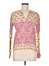 Antik Batik Pink Long Sleeve Blouse Size M - photo 1