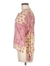 Antik Batik Pink Long Sleeve Blouse Size M - photo 5