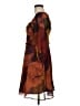 Hutch 100% Polyester Hearts Brown Cocktail Dress Size 6 - photo 5