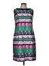 Talbots Paisley Green Casual Dress Size 12 - photo 1