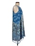 Max Studio 100% Polyester Paisley Blue Casual Dress Size M - photo 4
