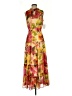 1.State Floral Orange Cocktail Dress Size S - photo 1