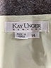 Kay Unger Green Sleeveless Top Size 14 - photo 6