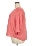 dalia 100% Rayon Print Orange Pink 3/4 Sleeve Blouse Size 3X - photo 5