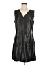 Max Studio 100% Polyurethane Black Casual Dress Size M - photo 1