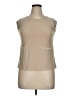 Unbranded Tan Sleeveless Blouse Size XL (estimated) - photo 1