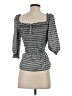 Max Studio Gray 3/4 Sleeve Blouse Size XS - photo 2