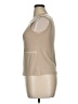 Unbranded Tan Sleeveless Blouse Size XL (estimated) - photo 5