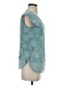 Ann Taylor Factory 100% Polyester Teal Sleeveless Blouse Size XS - photo 4