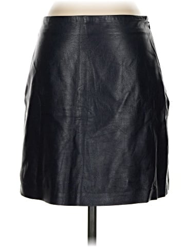 Theory Leather Skirt (view 1)