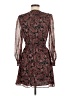 MSK Paisley Burgundy Casual Dress Size M (petite) - photo 2