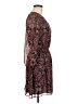MSK Paisley Burgundy Casual Dress Size M (petite) - photo 4