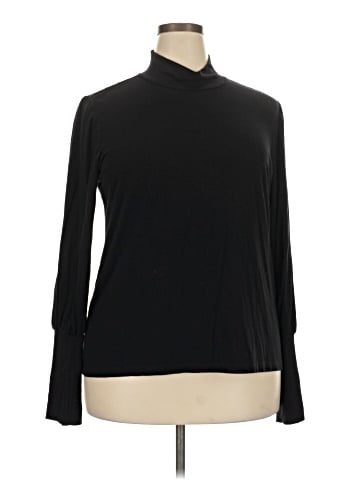 ELOQUII Elements Long Sleeve Top (view 1)