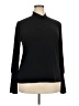 ELOQUII Elements Black Long Sleeve Top Size 18 - photo 1