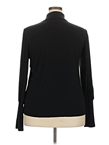 ELOQUII Elements Long Sleeve Top (view 2)