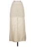 MNG Metallic Ivory Formal Skirt Size S - photo 2
