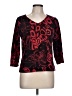 Covington Black 3/4 Sleeve Top Size Lg Petite - photo 1