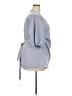 Universal Standard 100% Polyester Blue 3/4 Sleeve Blouse Size 18 (M) - photo 4