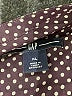 Gap Polka Dots Brown Long Sleeve Blouse Size XL - photo 7