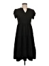 Unbranded Solid Black Casual Dress Size S - photo 1