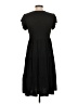 Unbranded Solid Black Casual Dress Size S - photo 2