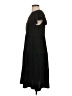 Unbranded Solid Black Casual Dress Size S - photo 5