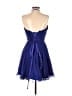 Alyce 100% Polyester Blue Cocktail Dress Size 10 - photo 2