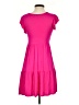 Assorted Brands Solid Pink Casual Dress Size XS - photo 2