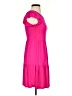 Assorted Brands Solid Pink Casual Dress Size XS - photo 4