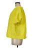 Jade 100% Polyester Yellow Short Sleeve Blouse Size M - photo 5