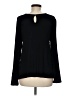 Hazel Black Long Sleeve Blouse Size M - photo 2