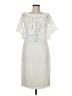 Shoshanna 100% Polyester Solid Ivory Cocktail Dress Size 6 - photo 1